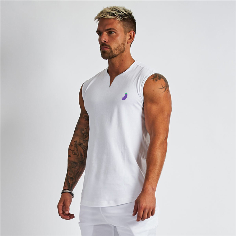Tank Top Muscle - Quick Dry Mens Running Shirt Sleeveless