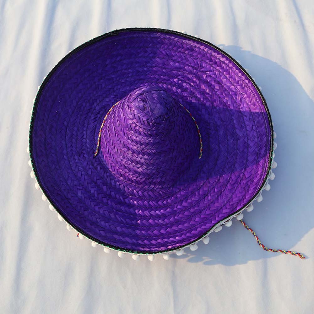 Summer Wide Brim Mexican Party - огляд і ціна Bucket Hat Straw