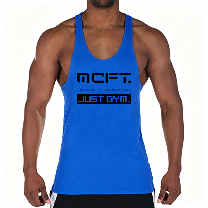 Running Men Cotton Gym Vest Ta - огляд і ціна Tank Top Muscle