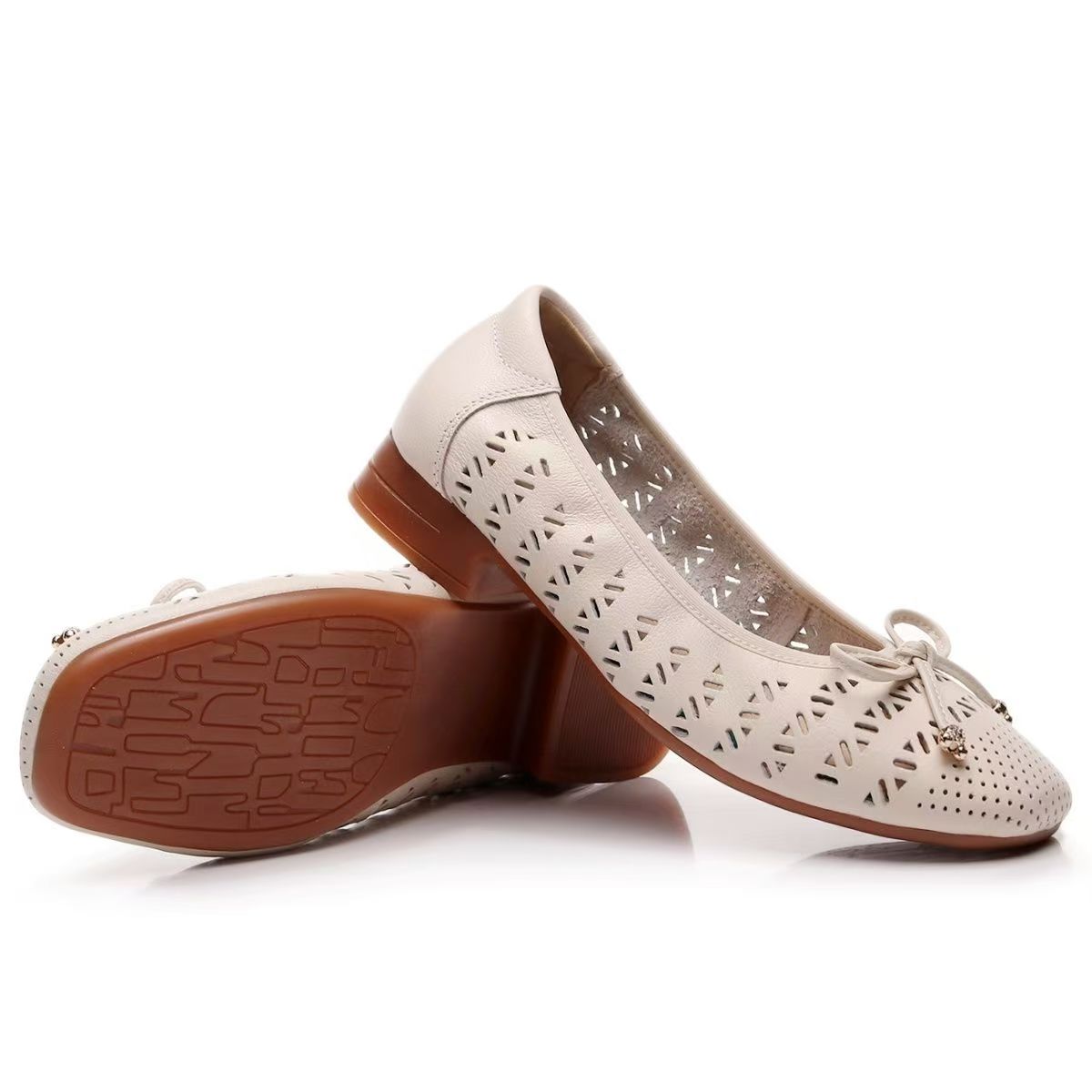 Women's Genuine Leather Hollow - огляд і ціна Casual Sandal Leather